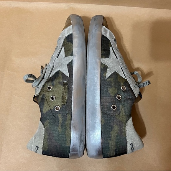 Golden Goose | Superstar Sneakers Camouflage Coffee Suede Size 10 (Size 40) - Picture 8 of 16